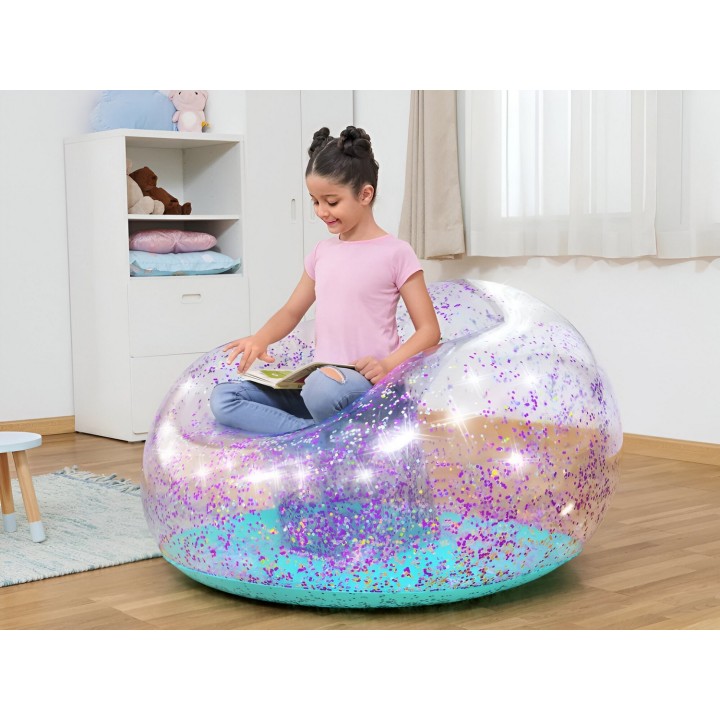 Sofá Puff Estilo Confort Relajante Bestway 75115