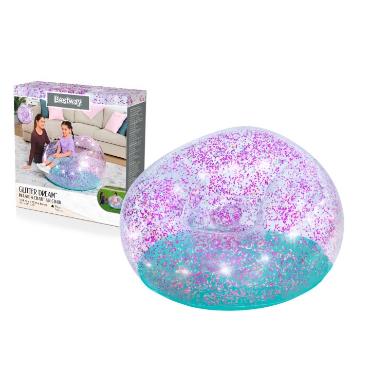 Sofá Puff Estilo Confort Relajante Bestway 75115