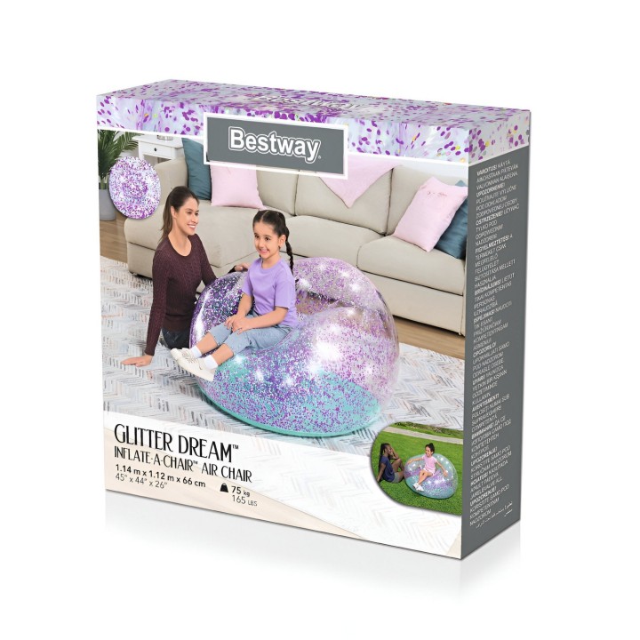 Sofá Puff Estilo Confort Relajante Bestway 75115