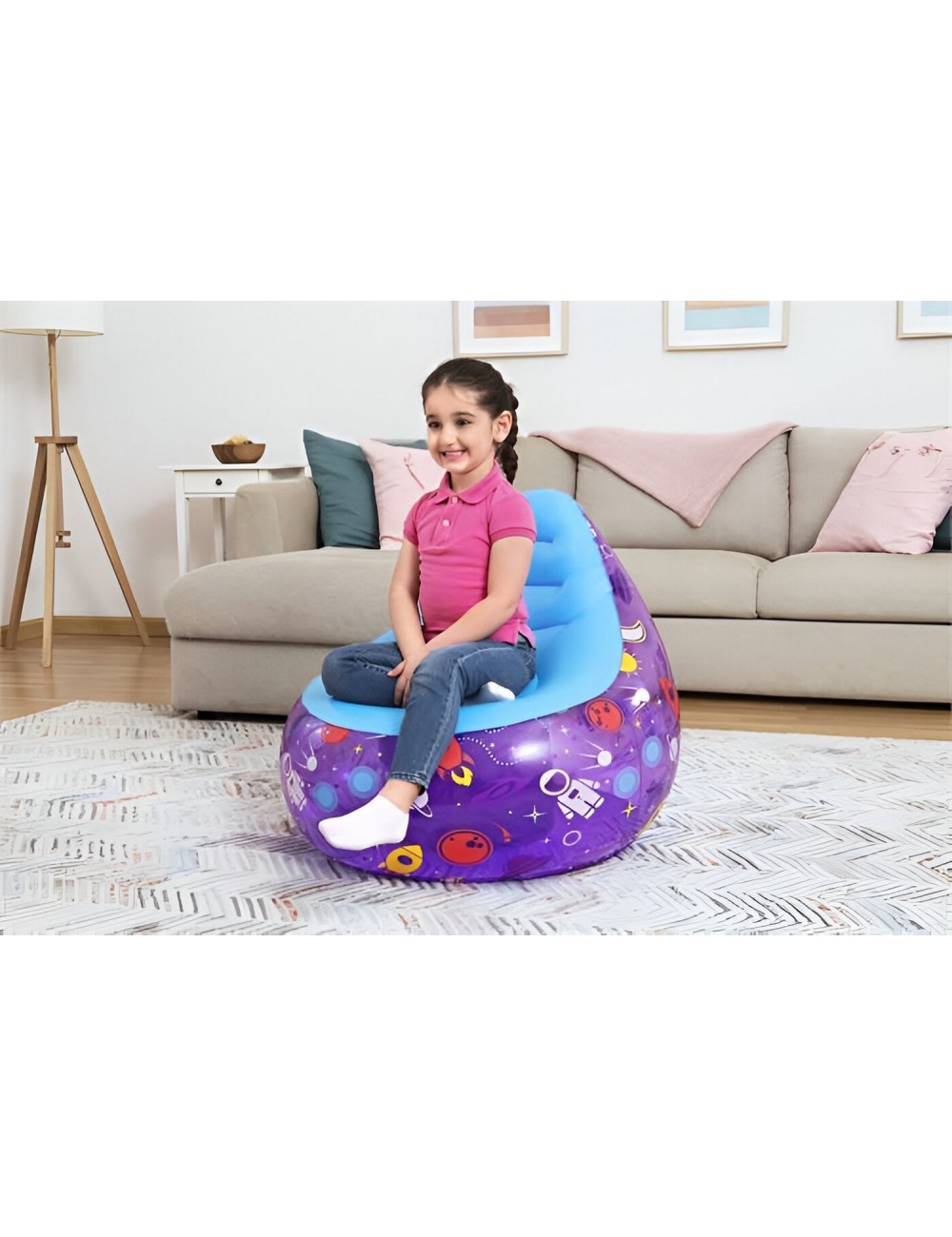 Sofá Puff Estilo Astronauta Confort Relajante Bestway 75122