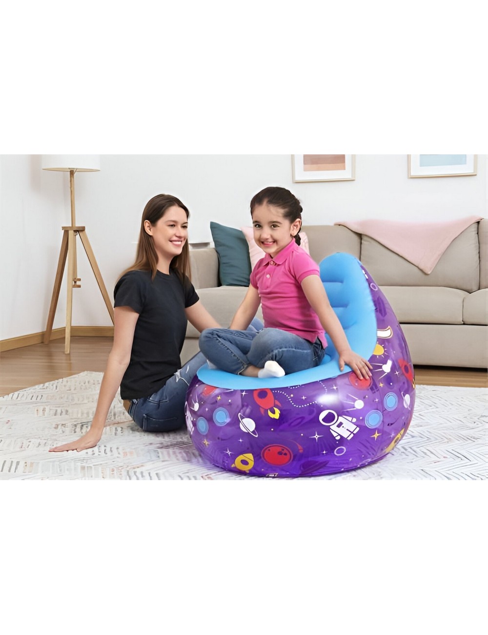 Sofá Puff Estilo Astronauta Confort Relajante Bestway 75122