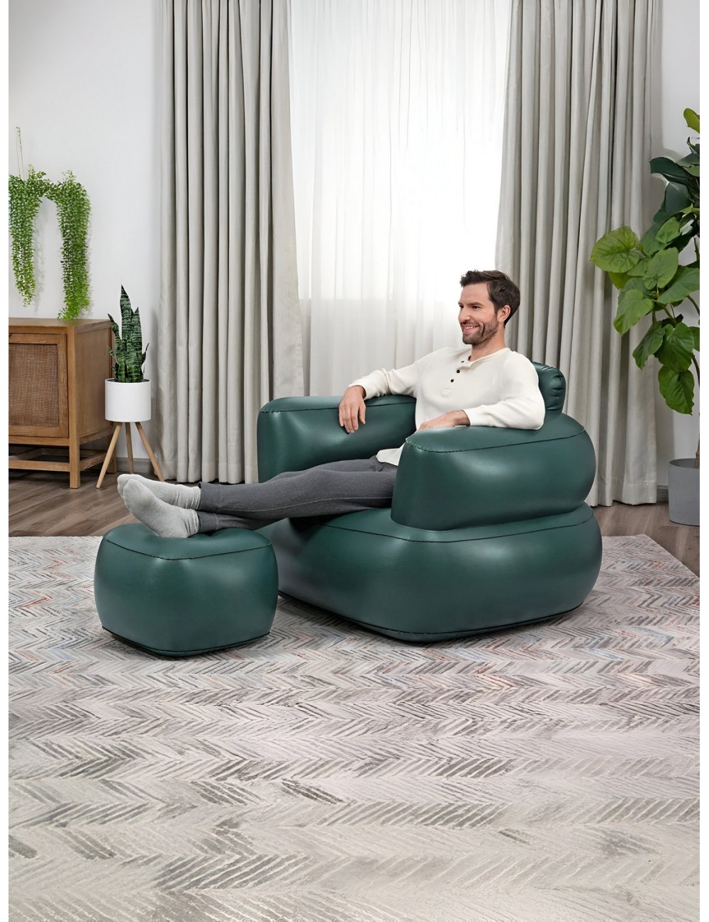 Sofá Inflable Multiusos Práctico Ligero Cómodo Bestway 75137