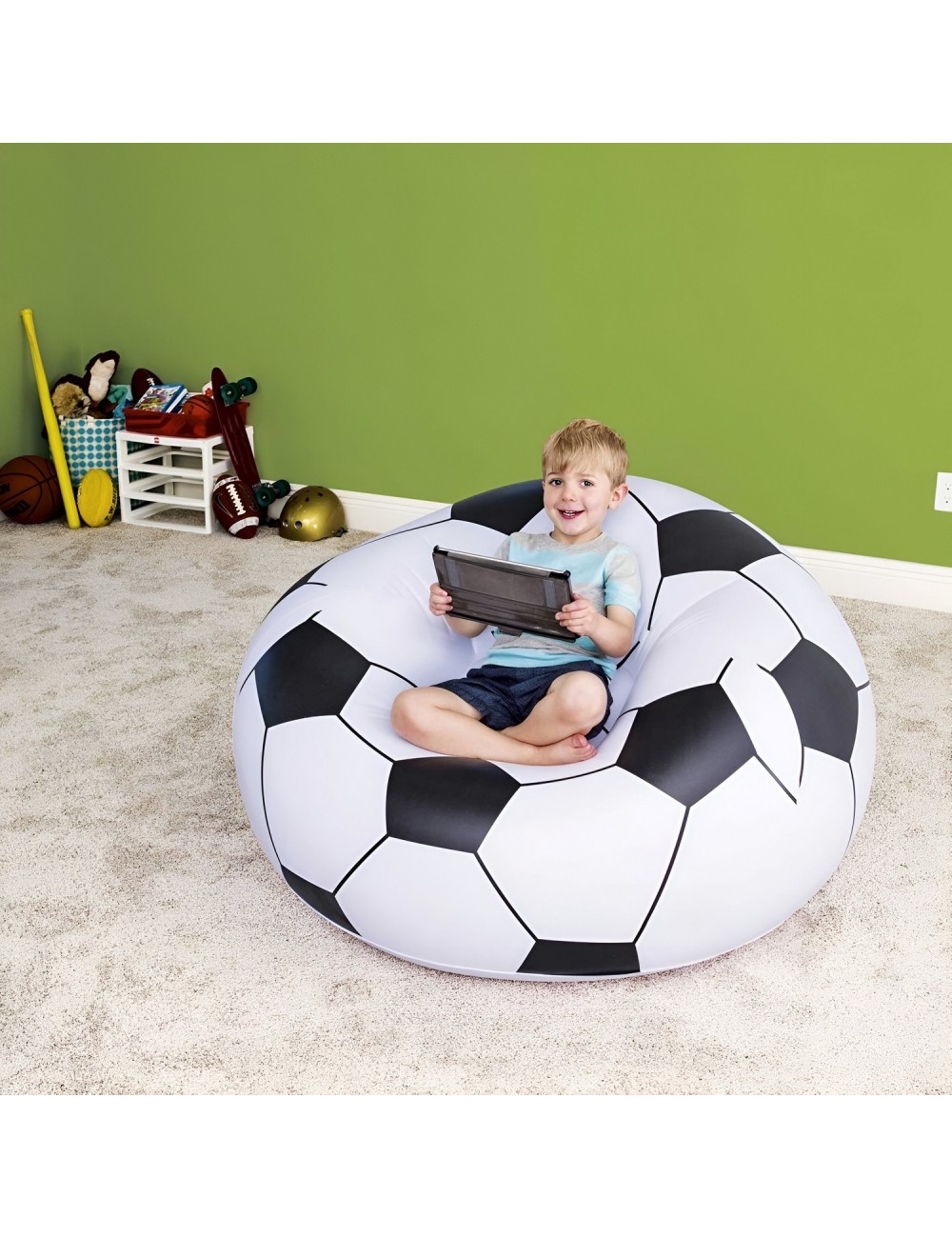 Puff Balón Gigante Relájate Como Un Campeón Bestway 75010