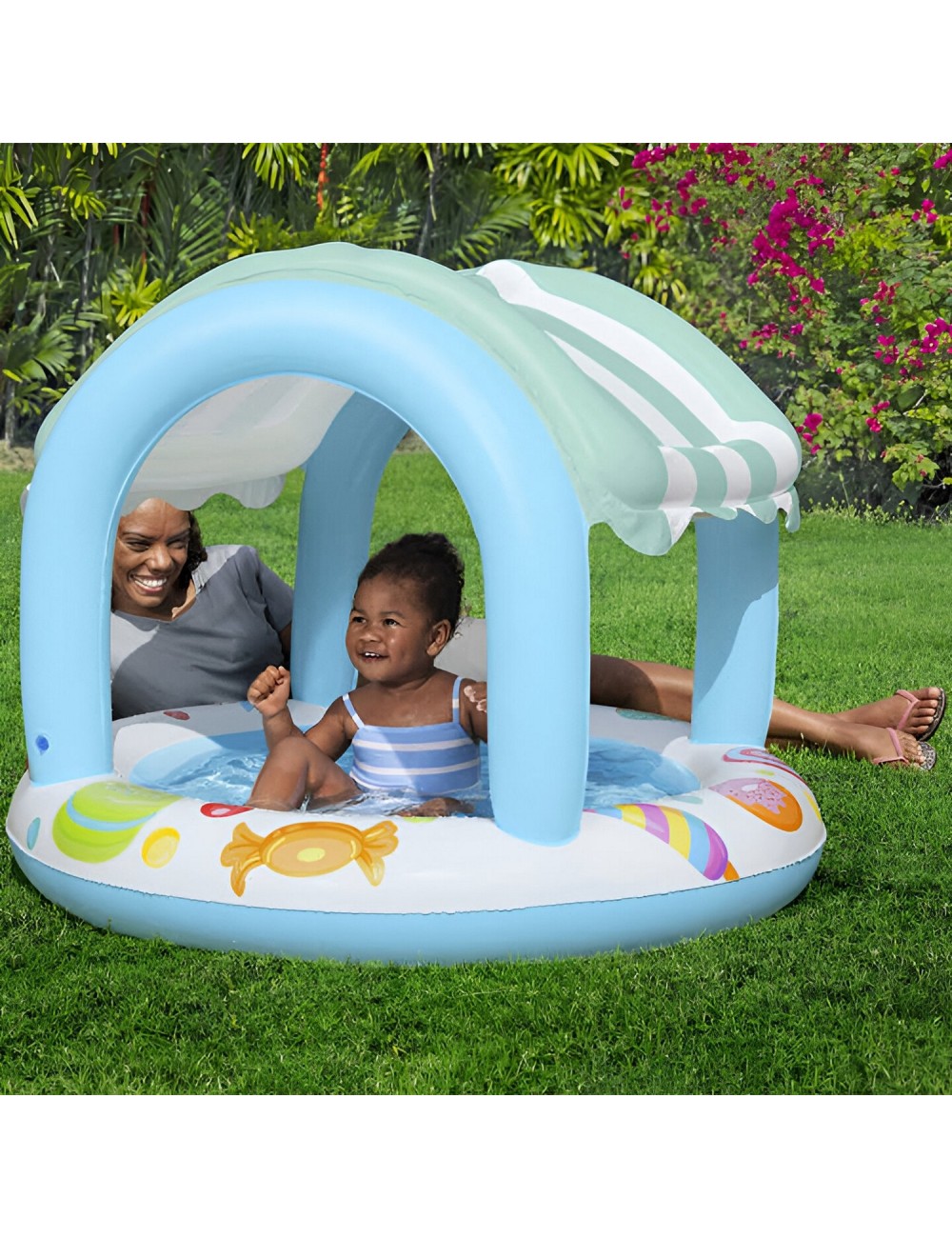 Piscina Inflable Techo Dulces Bestway 52638litros