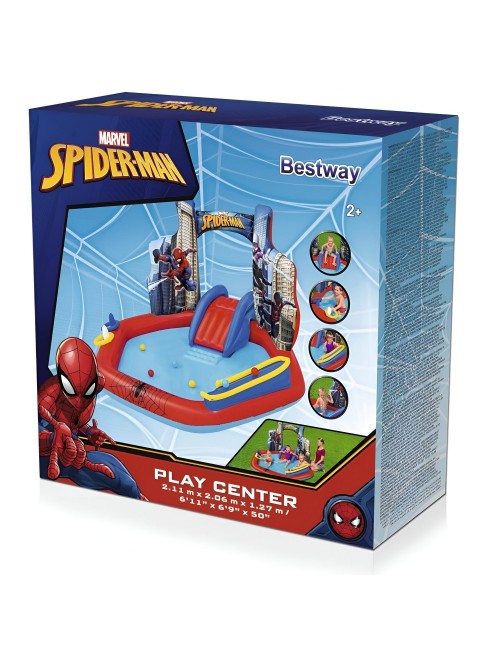 Piscina Inflable Spider-man Bestway 98793 165litros