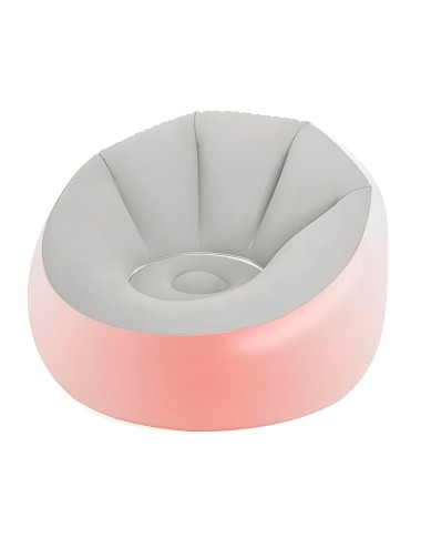 Puff Con Luces Led Comodidad Que Brilla Bestway 75086