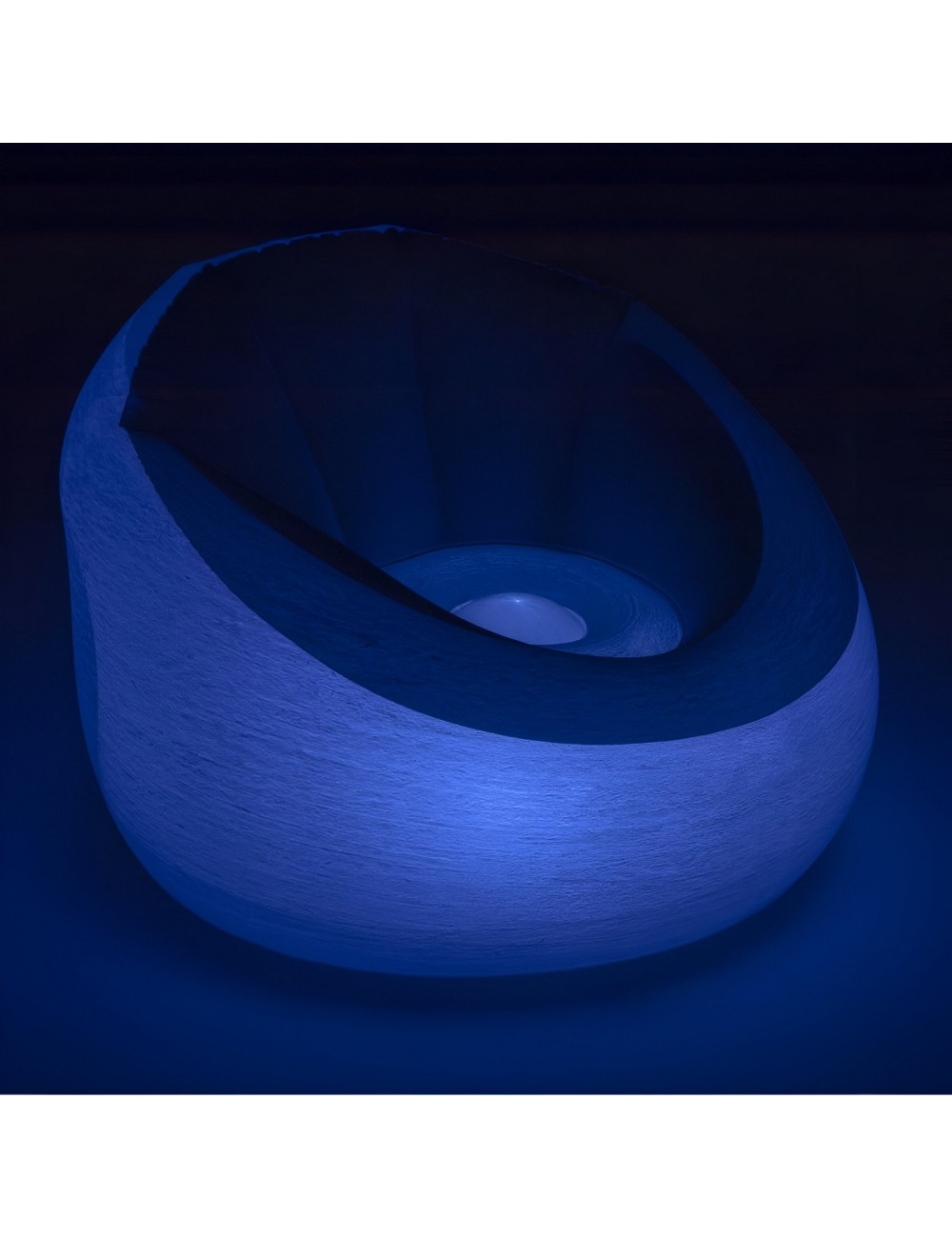Puff Con Luces Led Comodidad Que Brilla Bestway 75086