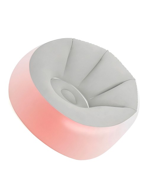 Puff Con Luces Led Comodidad Que Brilla Bestway 75086