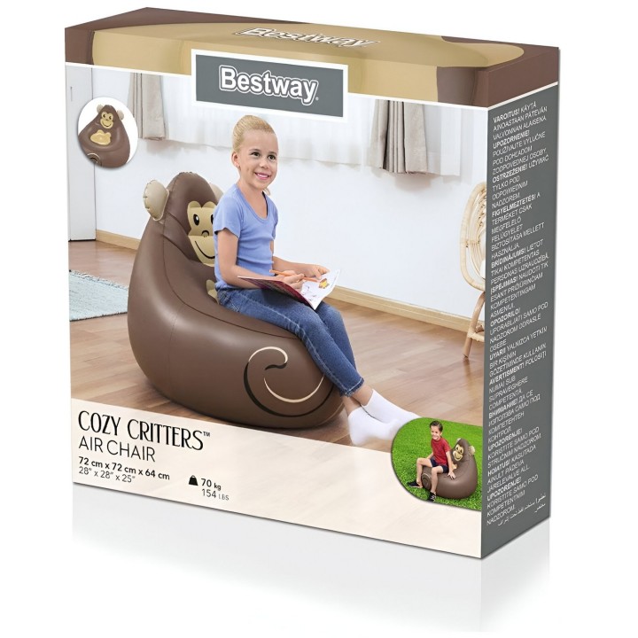 Sofá Puff Estilo Animeles Confort Relajante Bestway 75116