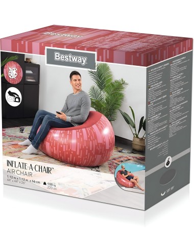 Sofá Puff Estilo Y Confort Relajante Bestway 75052