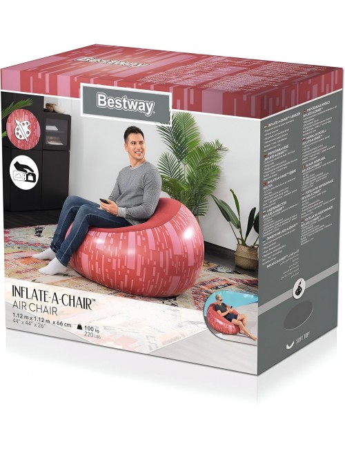 Sofá Puff Estilo Y Confort Relajante Bestway 75052