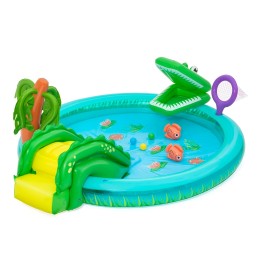 Piscina Inflable Cocodrilo Pelotas Bestway 53166 210 Litros