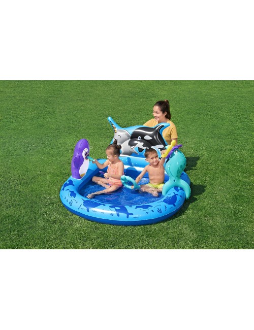 Piscina Inflable Aventuras Marinas Bestway 53156 84litros