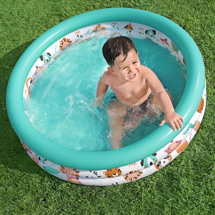 Piscina Inflable Agua Redonda Bestway 51008 101 Litros
