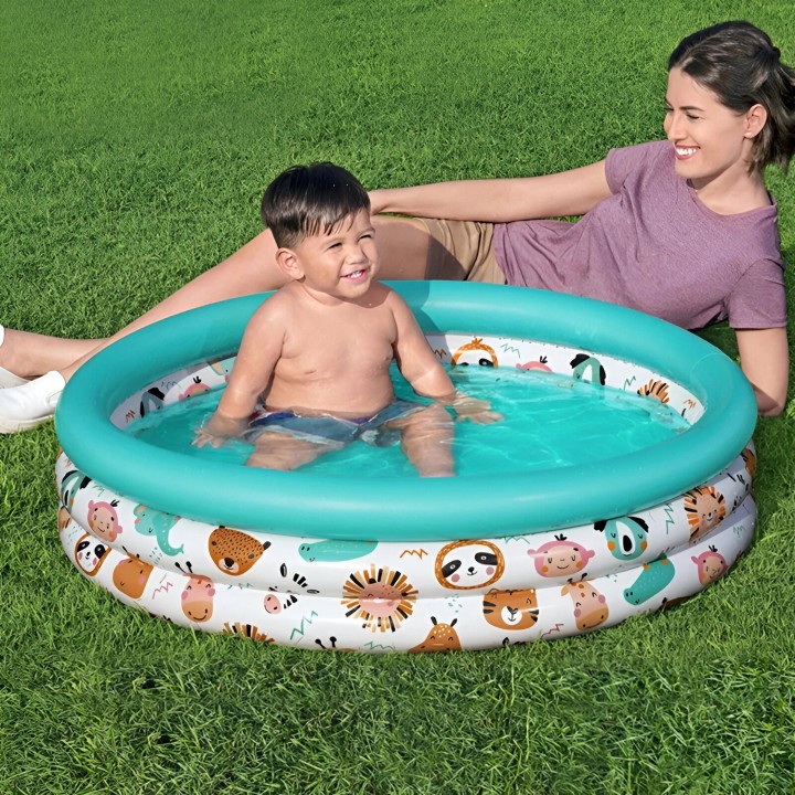 Piscina Inflable Agua Redonda Bestway 51008 101 Litros
