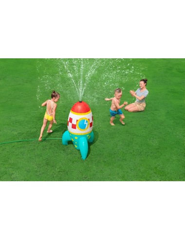 Nave Epacial Lanza Agua Rociadores Bestway 52572