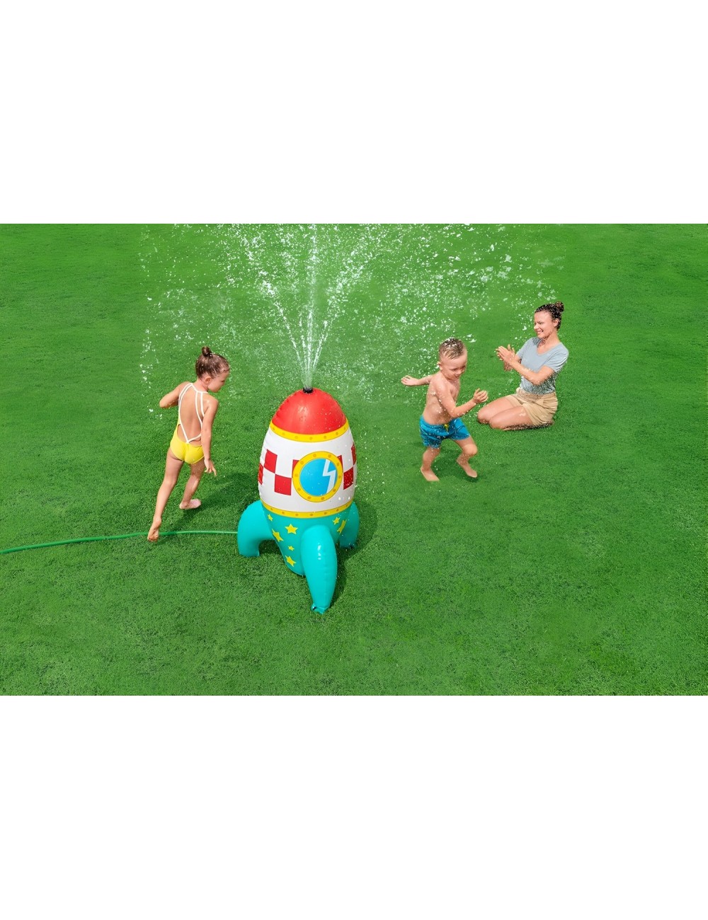 Nave Epacial Lanza Agua Rociadores Bestway 52572