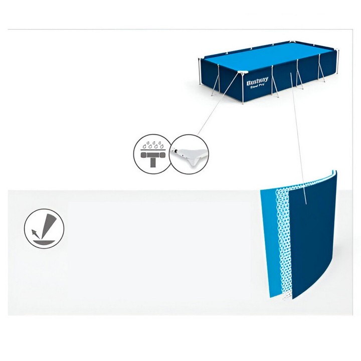 Piscina Alberca Estructural Steel Pro Bestway 56405 5.700l