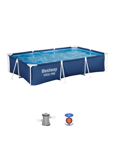 Piscina Alberca Estructural Steel Pro Bestway 56412 3.300l