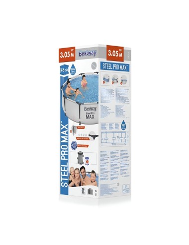 Piscina Estructural Steel Pro Max Bestway 56407 4.678l