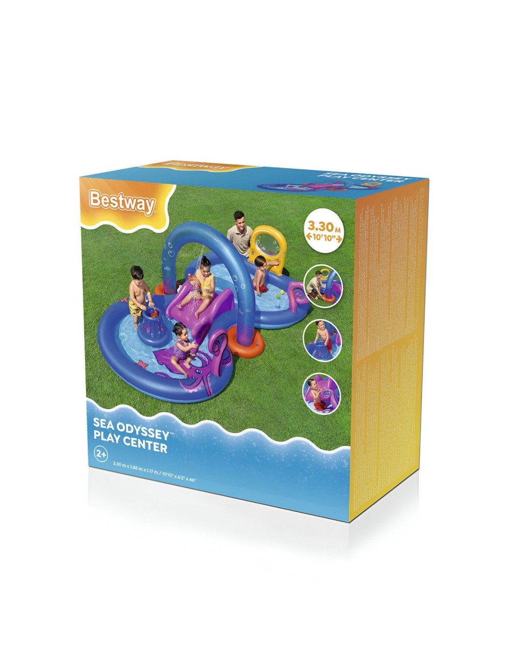 Piscina Inflable Animales Bestway 53167 276litros