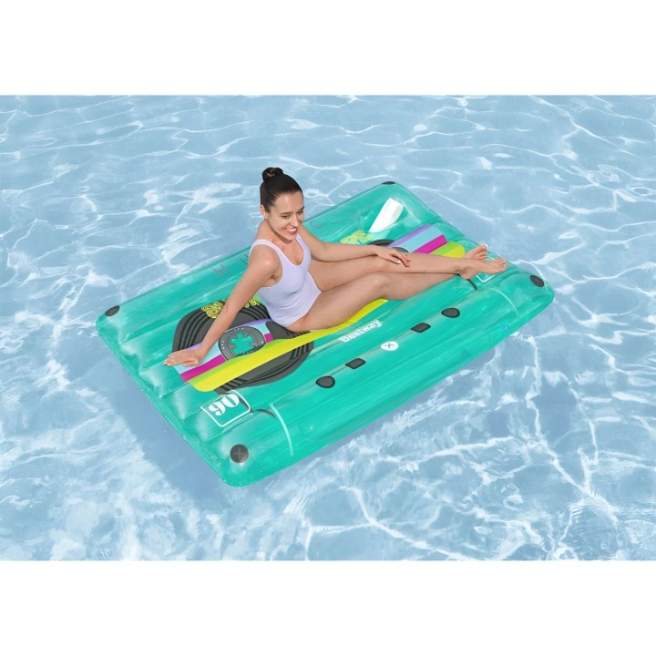 Flotador Estilo Cassette Cama Relax Flotante Bestway 43649