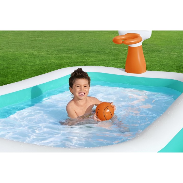 Alberca Inflable Básquet Pelota Diversión Bestway 54445