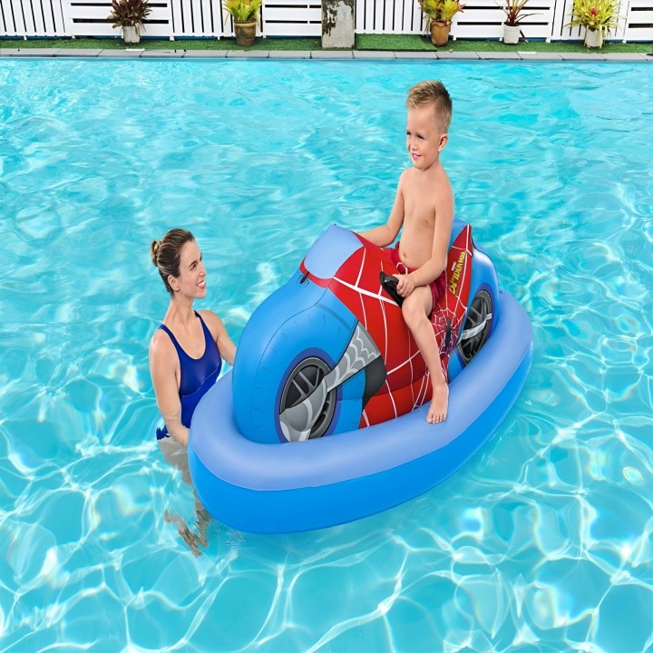 Flotador Inflable Moto Spider Man Bestway 98794