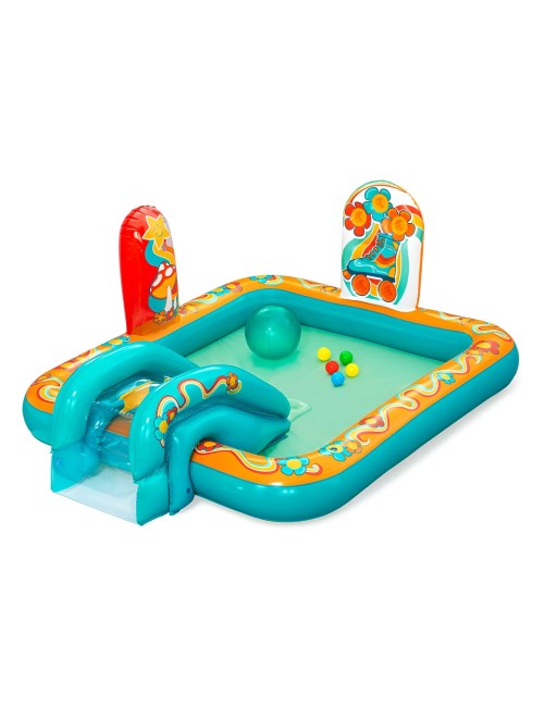 Alberca Inflable Resbaladero Patin Bestway 53164