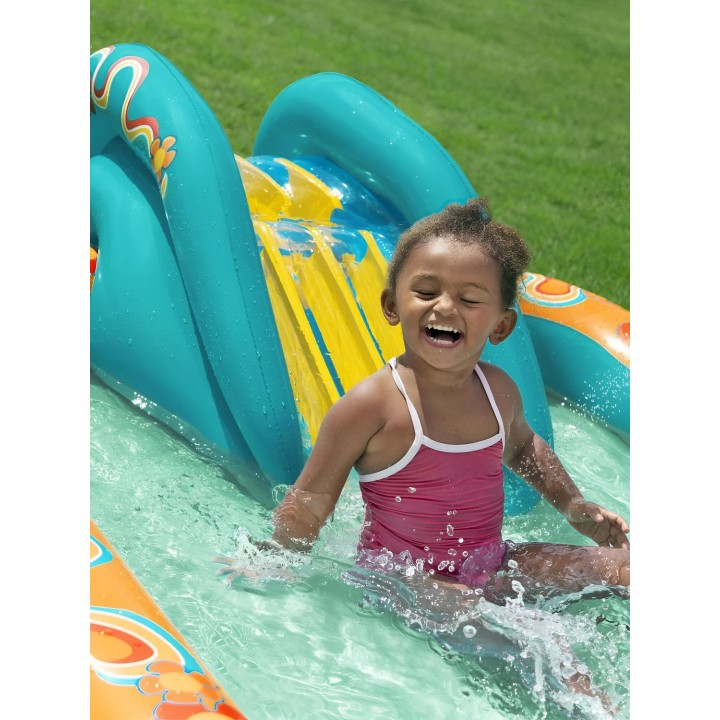 Alberca Inflable Resbaladero Patin Bestway 53164
