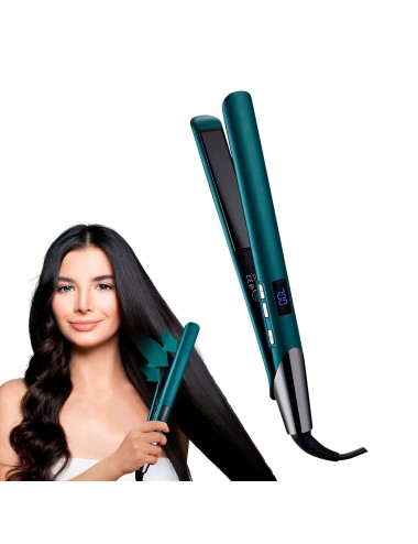 Plancha Para Cabello Turmalina Led Control Termico Wa-2322