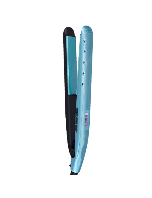 Plancha Para Cabello Ceramica Termica Delgada Led Wa-2136