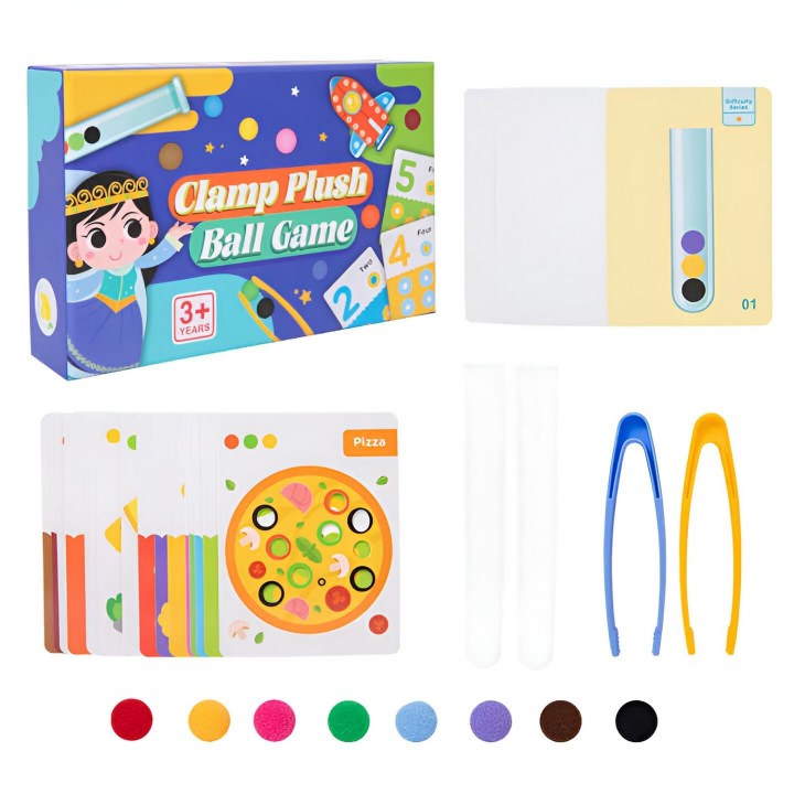 Juego De Mesa Encastre Logica Pelotas Figuras Colores Niños