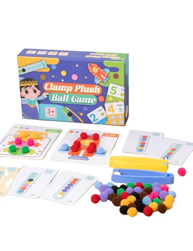 Juego De Mesa Encastre Logica Pelotas Figuras Colores Niños