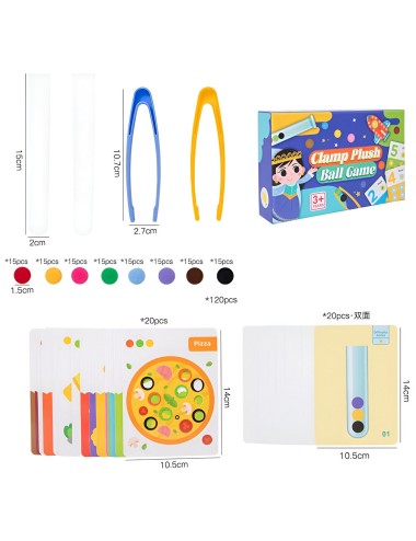 Juego De Mesa Encastre Logica Pelotas Figuras Colores Niños