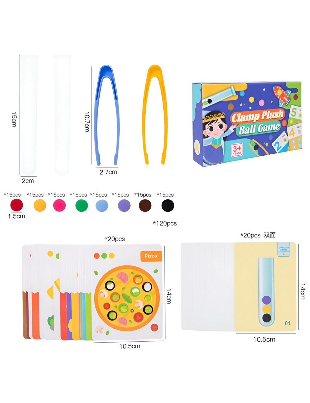 Juego De Mesa Encastre Logica Pelotas Figuras Colores Niños