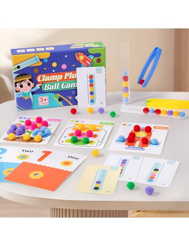 Juego De Mesa Encastre Logica Pelotas Figuras Colores Niños