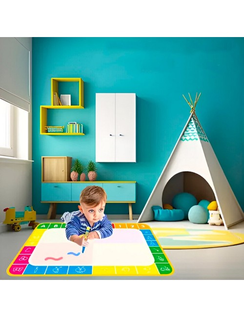 Tapete Magico Y Plumón Didácticos Para Niños Dibujo