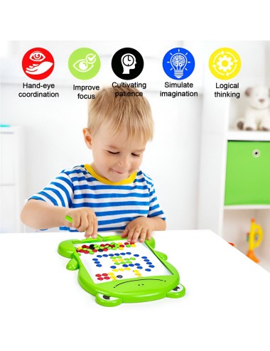 Tablero Magnetico Figuras Juguete Aprendizaje Niños