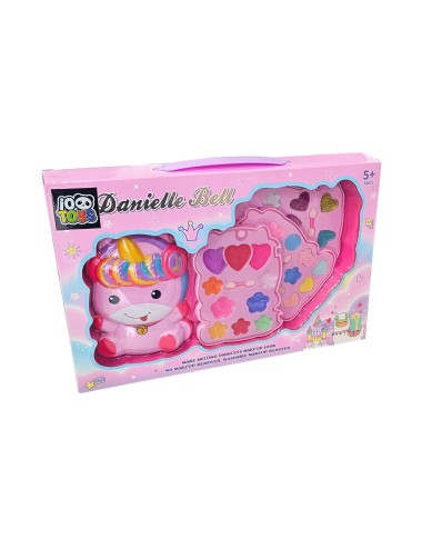 Kit De Maquillaje Set Para Niña Juguete Unicornio Colores