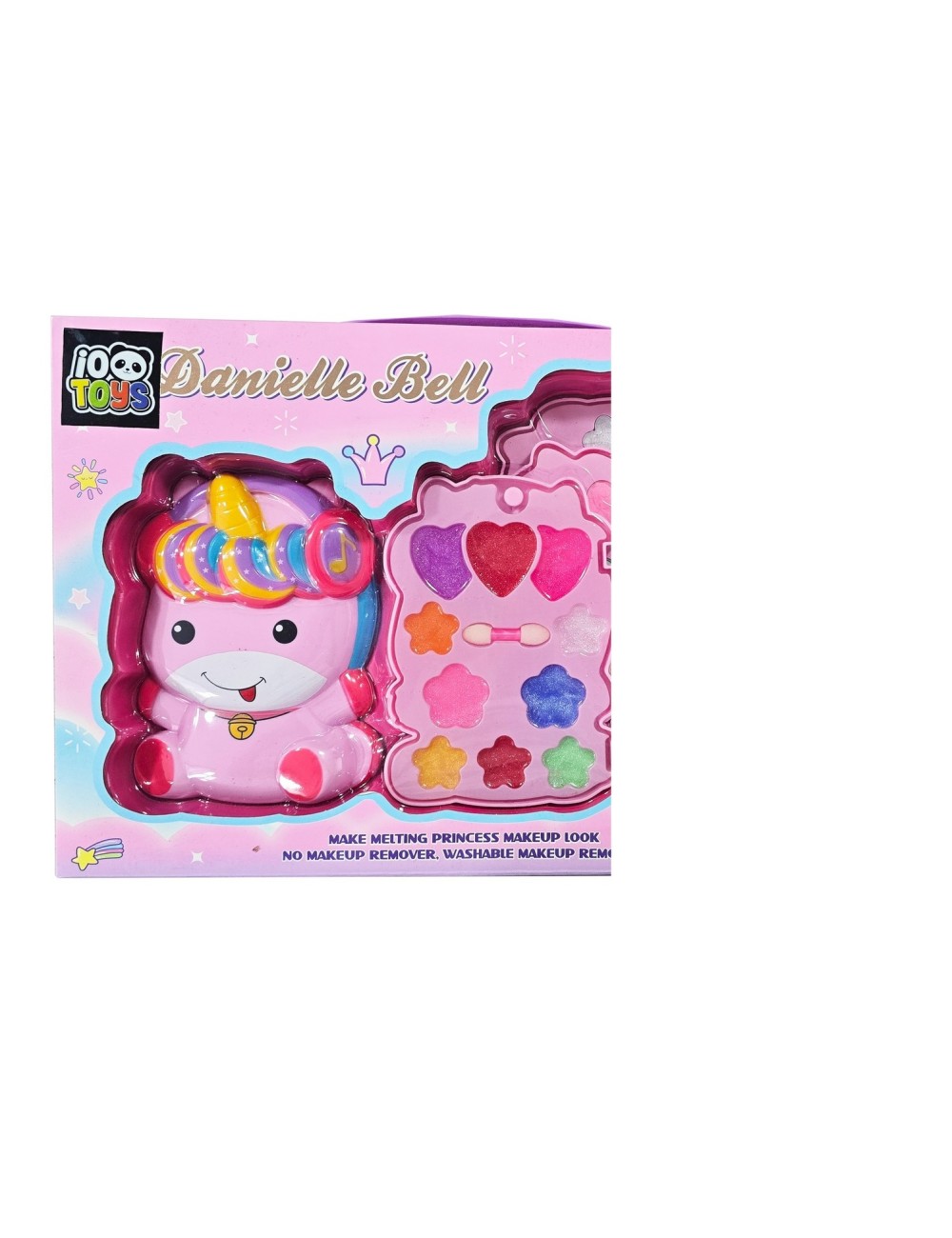 Kit De Maquillaje Set Para Niña Juguete Unicornio Colores