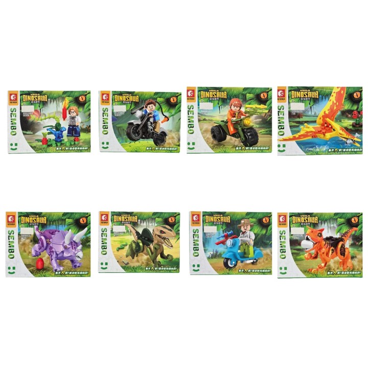Dinosaurio Cazador Juguete Armable Armatodo Construcción