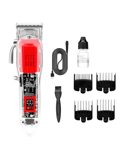 Maquina Peluqueria Cortadora De Pelo Waer Wa-092 Accesorios