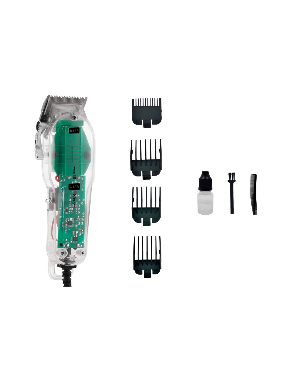 Maquina Peluqueria Cortadora De Pelo Waer Wa-2013 + Accesori