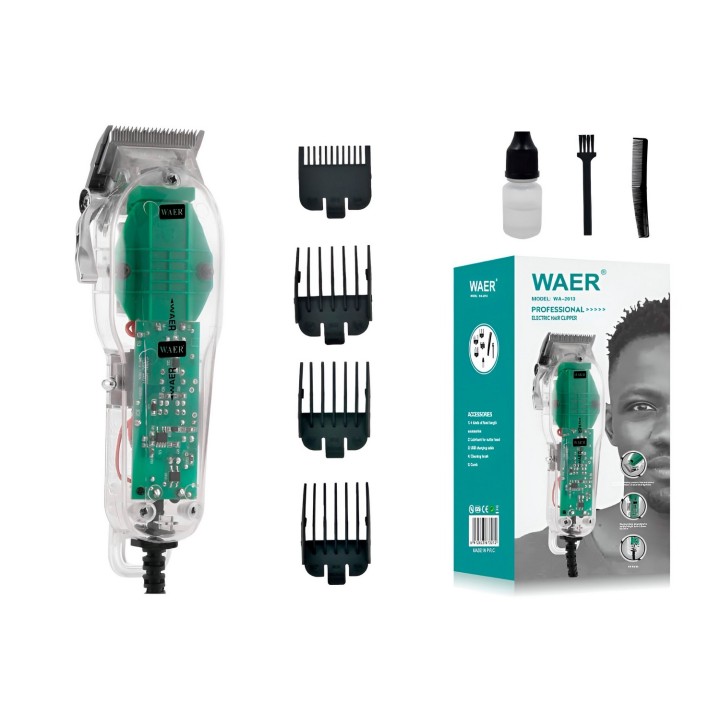 Maquina Peluqueria Cortadora De Pelo Waer Wa-2013 + Accesori