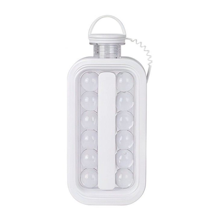 Hielera Hielo Cubeta Molde Botella Termo Agua Cubetera