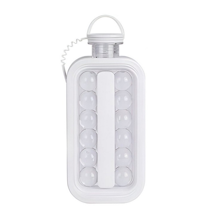 Hielera Hielo Cubeta Molde Botella Termo Agua Cubetera