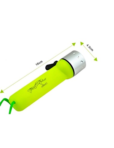 Linterna Subacuática Profesional De Alta Visibilidad Xq-1