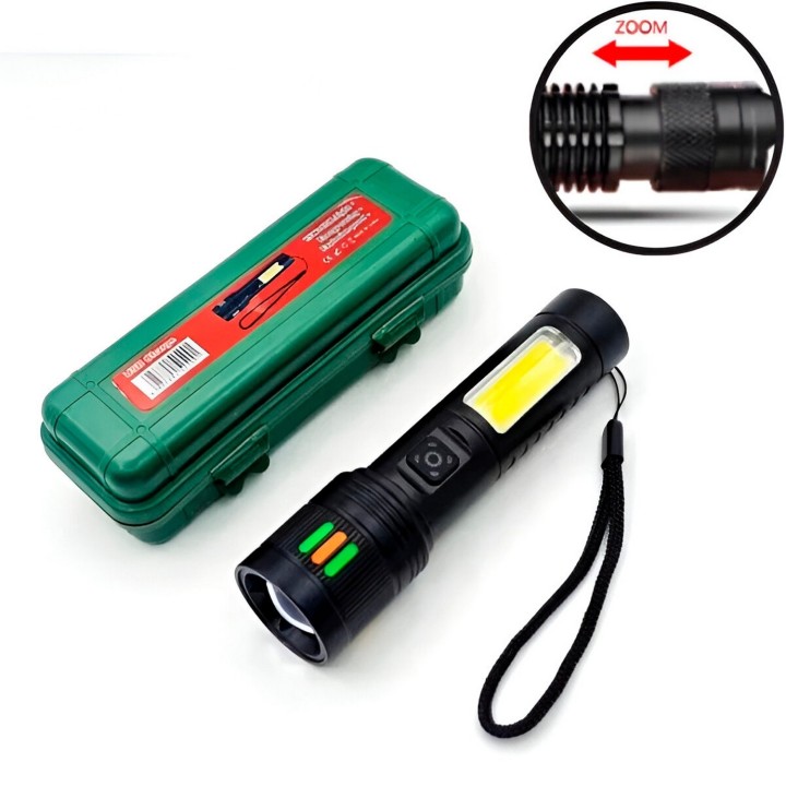 Linterna Recargable Led Portable Mini Potencia Luz Led