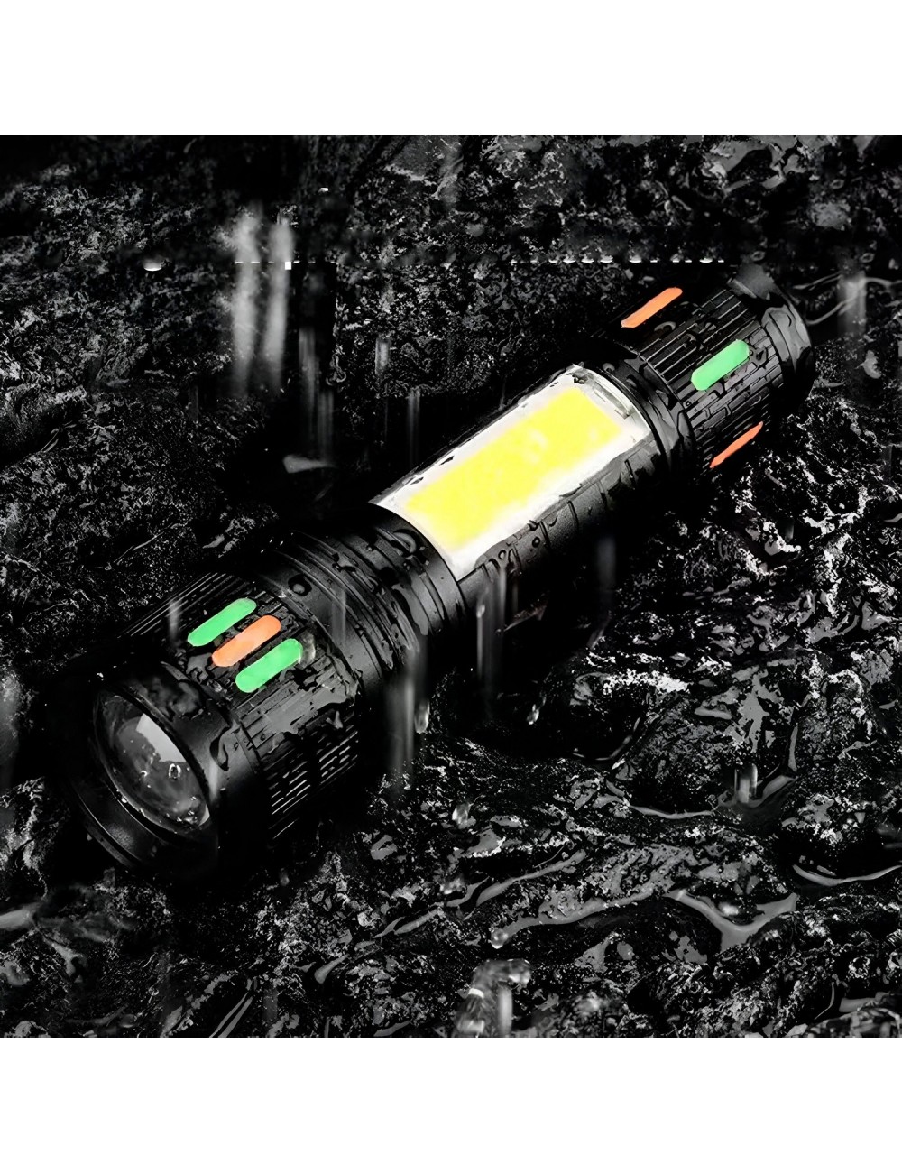 Linterna Recargable Led Portable Mini Potencia Luz Led